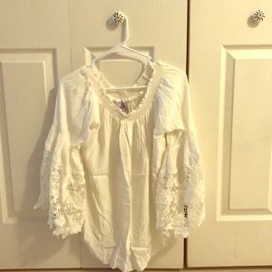 White bell sleep top